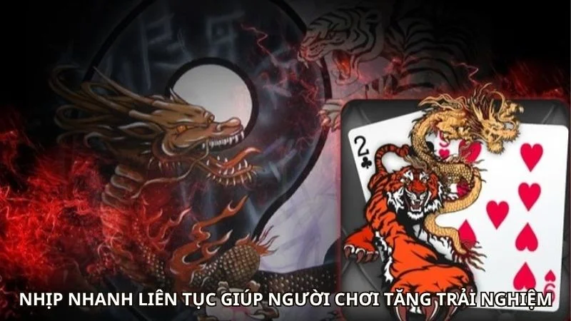 Cách Chơi Rồng Hổ Online Hiệu Quả Cho Người Mới Bắt Đầu 2 Nhịp nhanh liên tục giúp người chơi tăng trải nghiệm